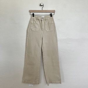 Rolla's Jeans Sailor Jean Salt High Rise Wide Leg Size 26